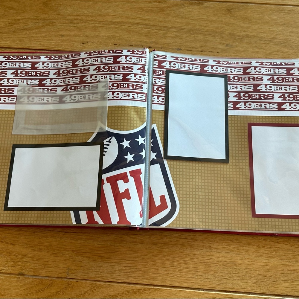 San Francisco 49ers NFL Niners Scrapbook & Stickers - Picture 6 of 10
